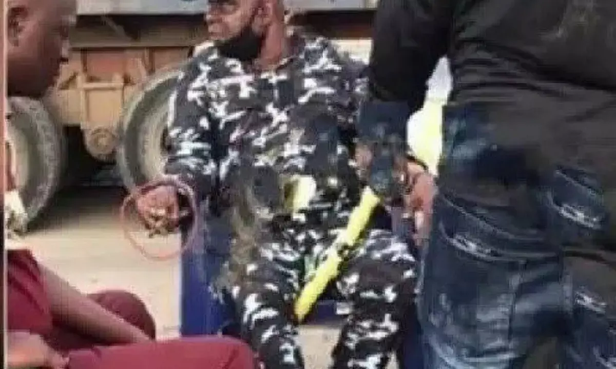 Viral video: Police investigate Indian hemp-smoking officer