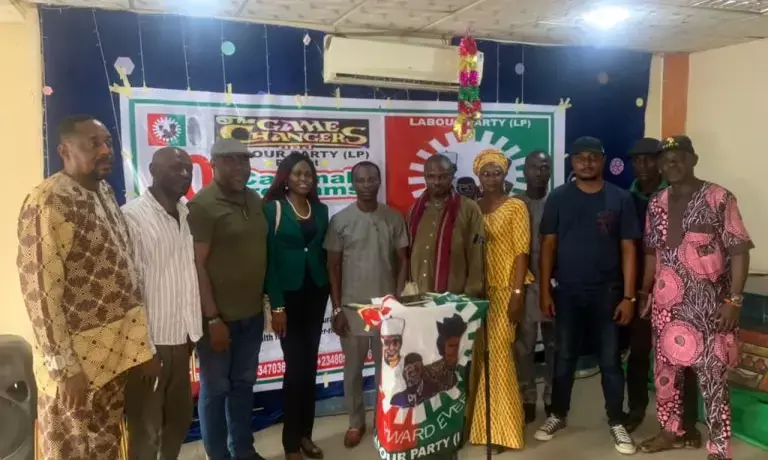 Ex-presidential aspirant, Ntan defects to Labour Party in Lagos