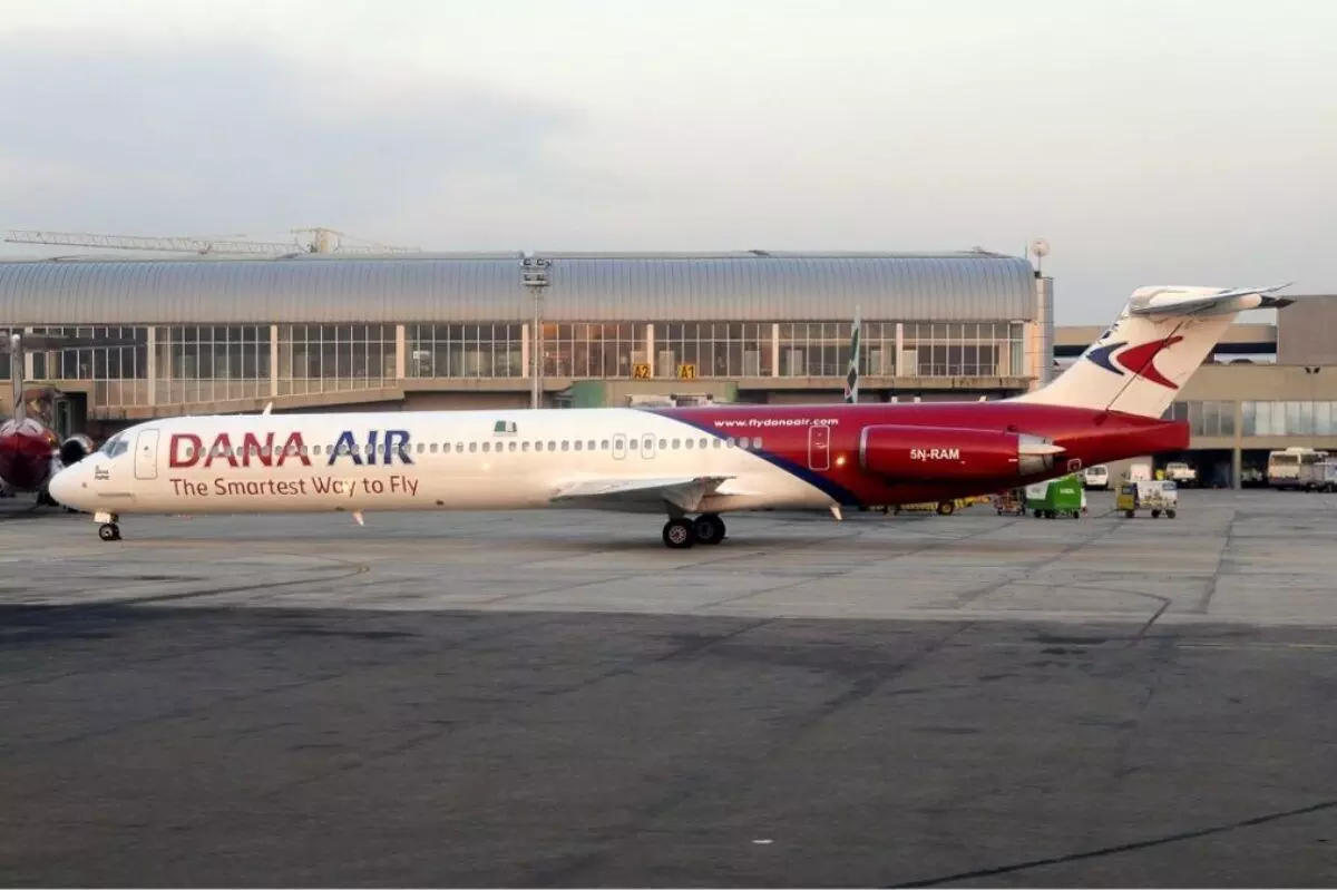 JUST IN: Passengers escape death as fire guts Dana aircraft