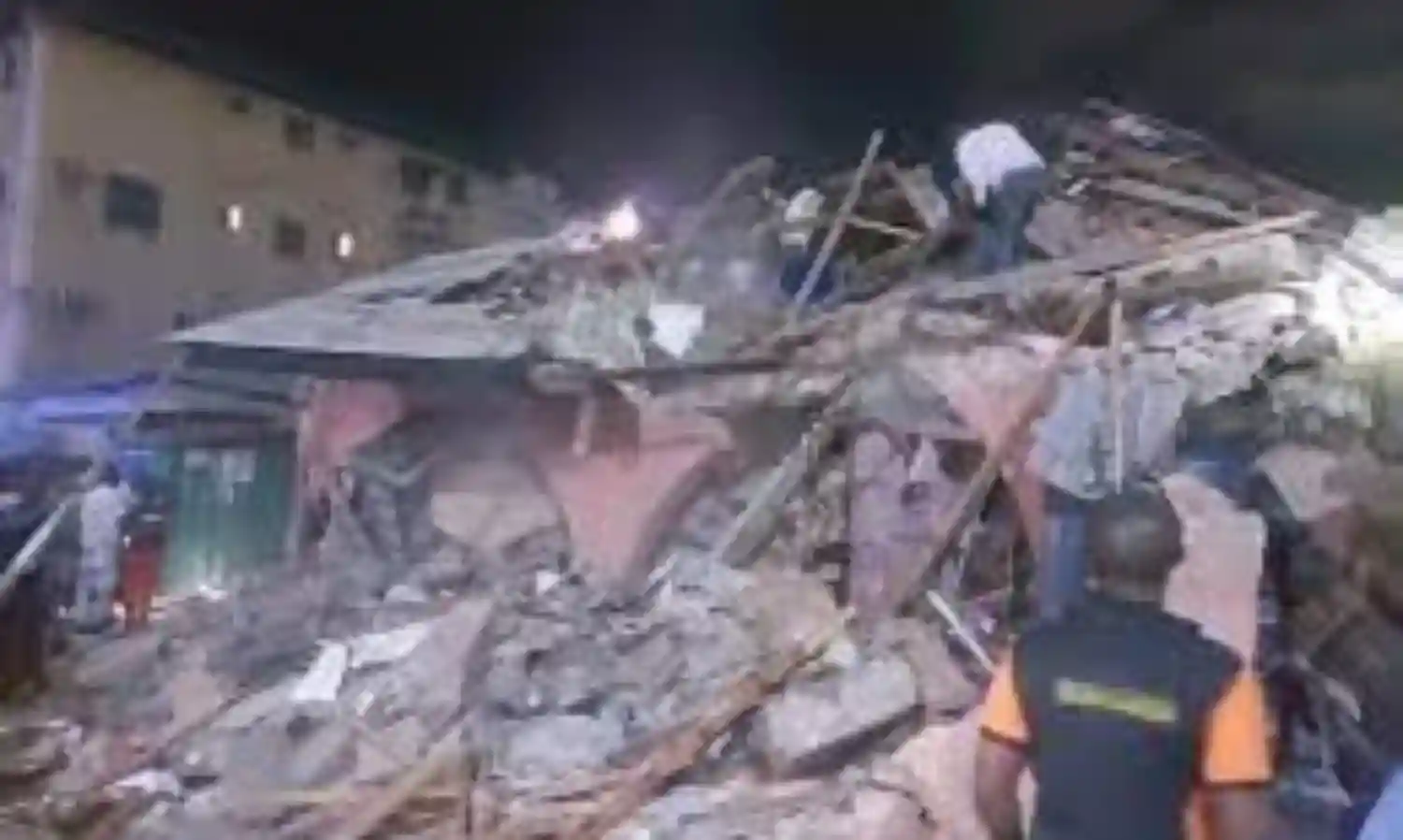 Death toll rises to 10 in Lagos building collapse - NEMA