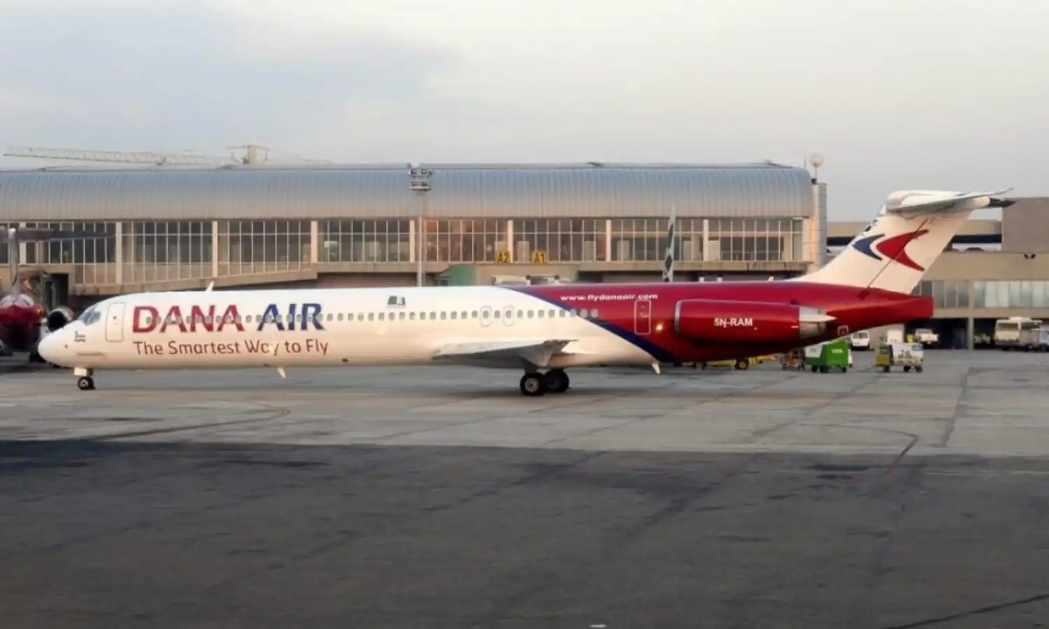 JUST IN: Passengers escape death as fire guts Dana aircraft