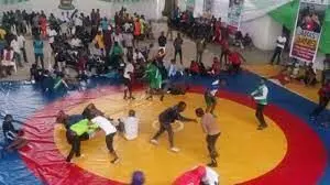 Wrestling Classics: Participants thrill Sports Minister Wrestling Classics: Participants thrill Sports Minister