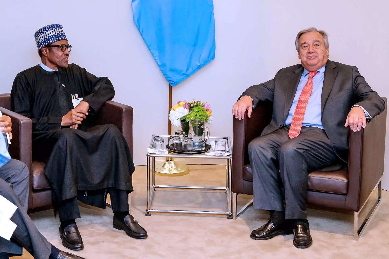Buhari meets UN Chief, Antonio Gutteres