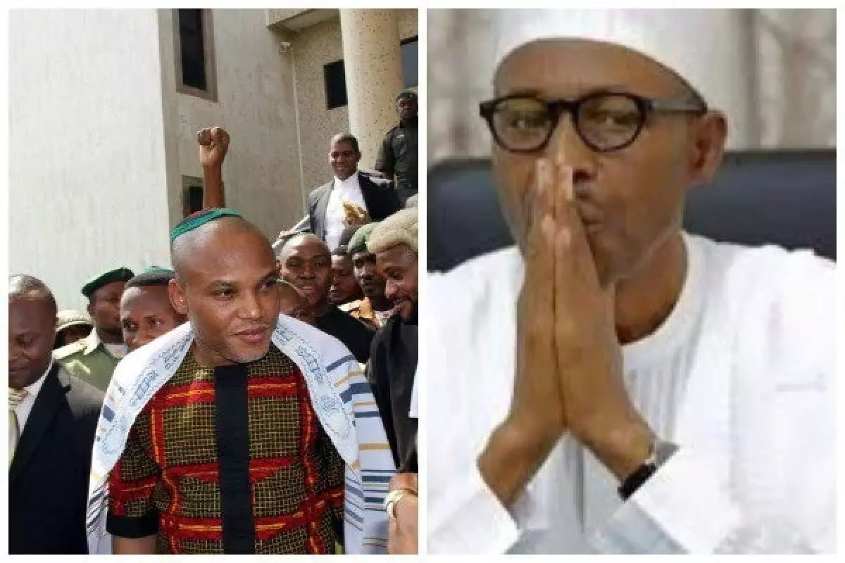 Nnamdi Kanu must defend himself in court, Buhari tells South East leaders