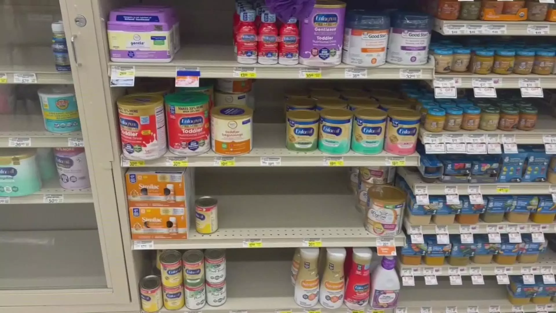 Inflation: U.S. facing dramatic baby formula shortage Inflation: U.S. facing dramatic baby formula shortage