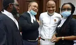Court grants IPOB leader freedom to watch football