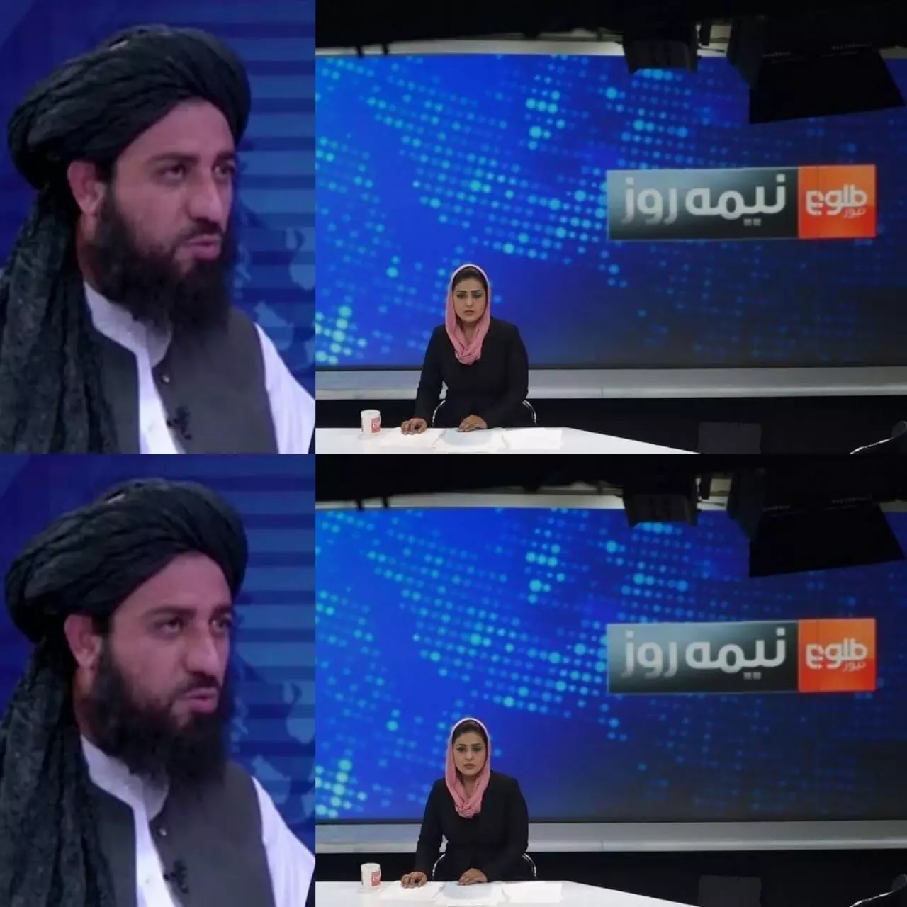 Taliban orders female TV presenters to hide their faces Taliban orders female TV presenters to hide their faces
