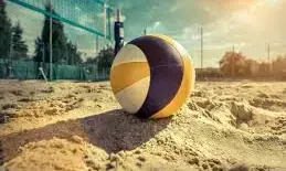 Club President donates sport equipment to Sitting Volleyball