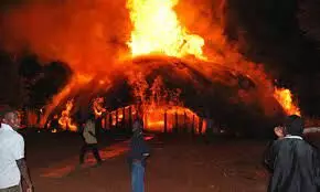 4 children killed in Uganda fire outbreak