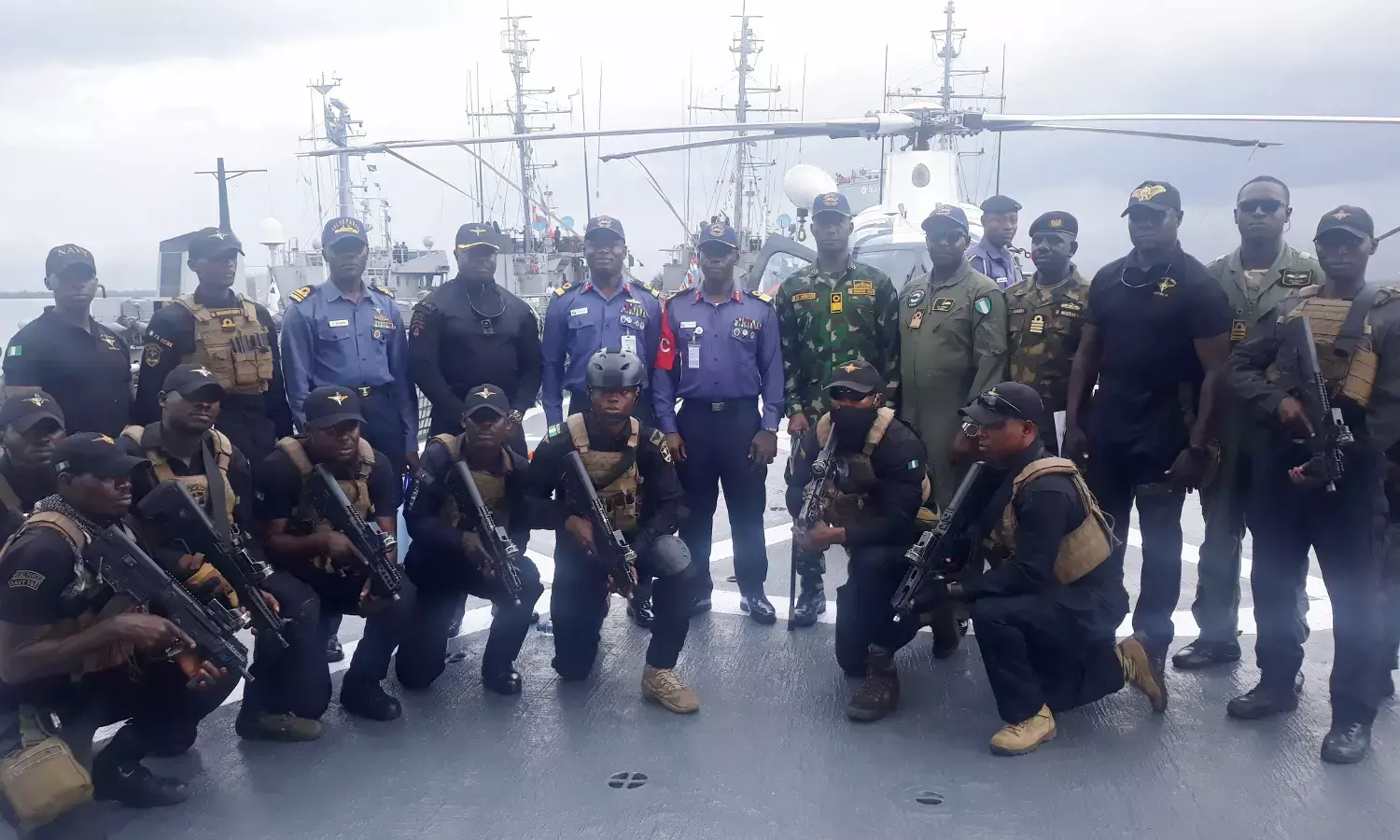 Nigeria partners with foreign navies to secure Gulf of Guinea