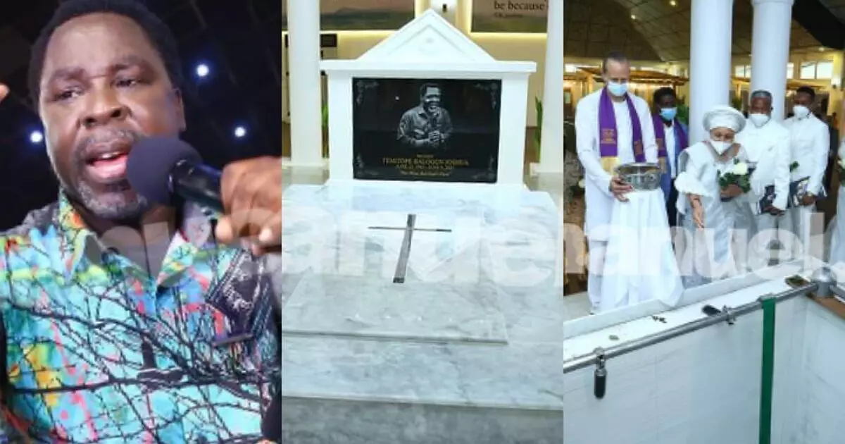 Anniversary: SCOAN to unveil late TB Joshuas epitaphs