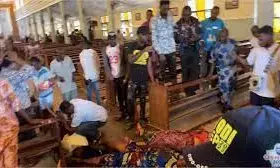 Owo church attack: Nigerians in UK task security agents on killers