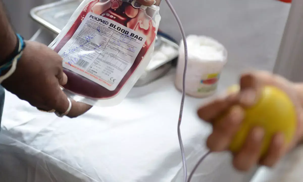 Don lists benefits of blood donation