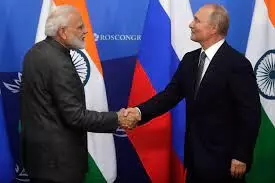 Indian PM, Putin discuss bilateral, global issues