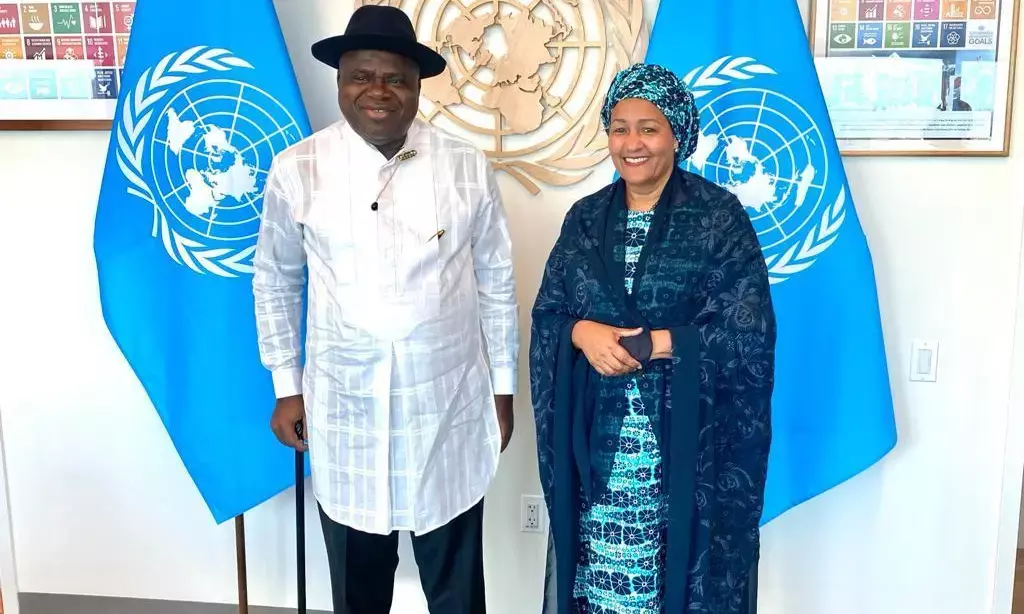 Diri pledges implementation of SDGs, seeks Niger Delta clean up