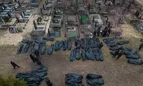 Britain vows over $2m for Ukraine war crimes investigators