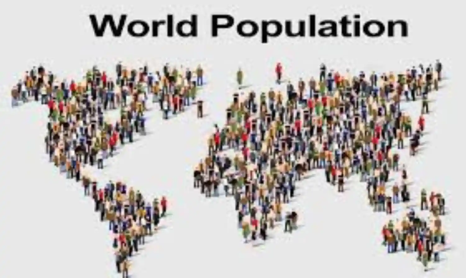 Gains, losses of 8 billion expected world population