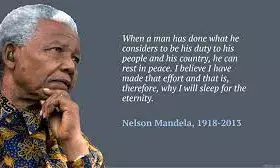 UN Chief says Nelson Mandela, mentor to generations