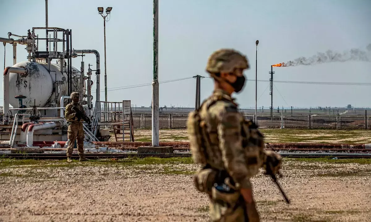 Stop looting Syrian national resources, China urges U.S.