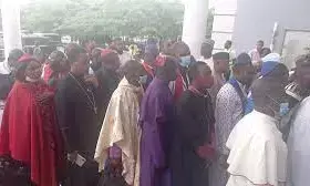 Tinubu Campaign Organisation explains on clergymen at Shettimas unveiling