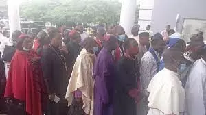 Tinubu Campaign Organisation explains on clergymen at Shettimas unveiling