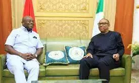 2023: Peter Obi visits Ikpeazu, reiterates passion to serve Nigerians