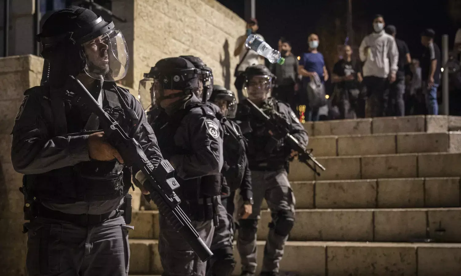Israeli forces on high alert for fear of violence with Palestinians