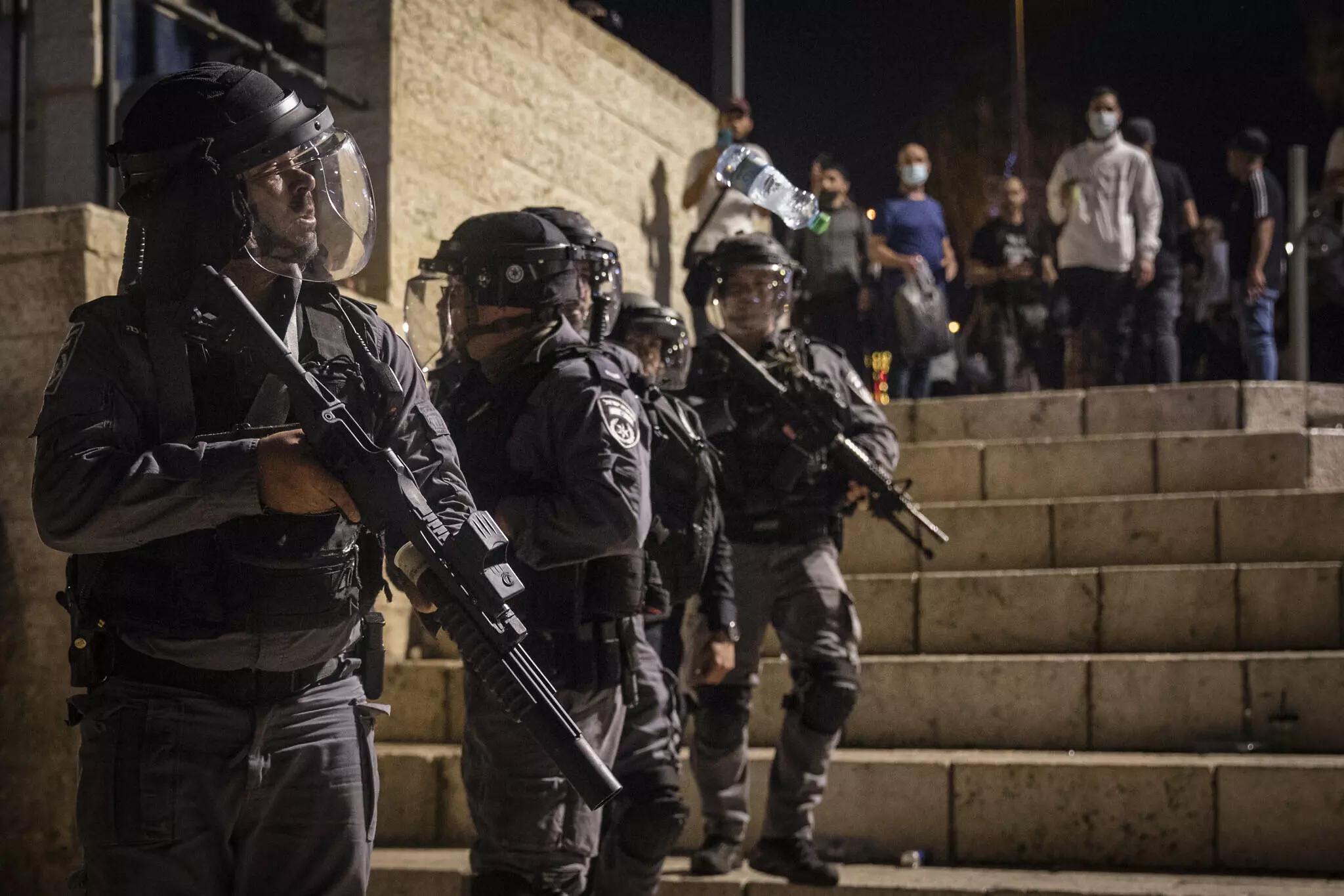 Israeli forces on high alert for fear of violence with Palestinians