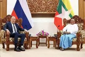 Lavrov praises military-ruled Myanmar Lavrov praises military-ruled Myanmar