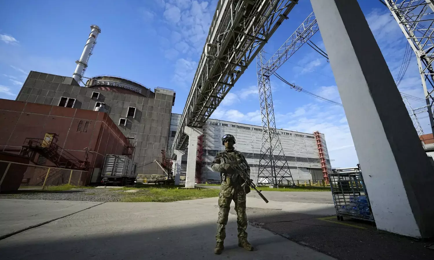 Russian action endangering Ukrainian nuclear power plant, says British Ministry