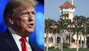 Former U.S. president Donald Trump says FBI raids Mar-a-Lago home