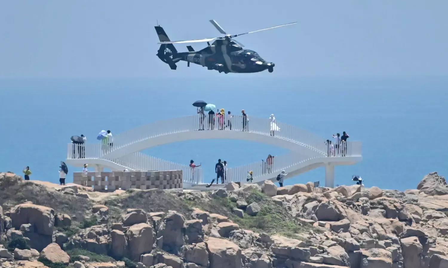 China announces completion of military exercises around Taiwan