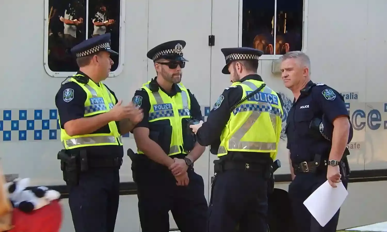 Australian police find 748kg of meth hidden in marble stone slabs