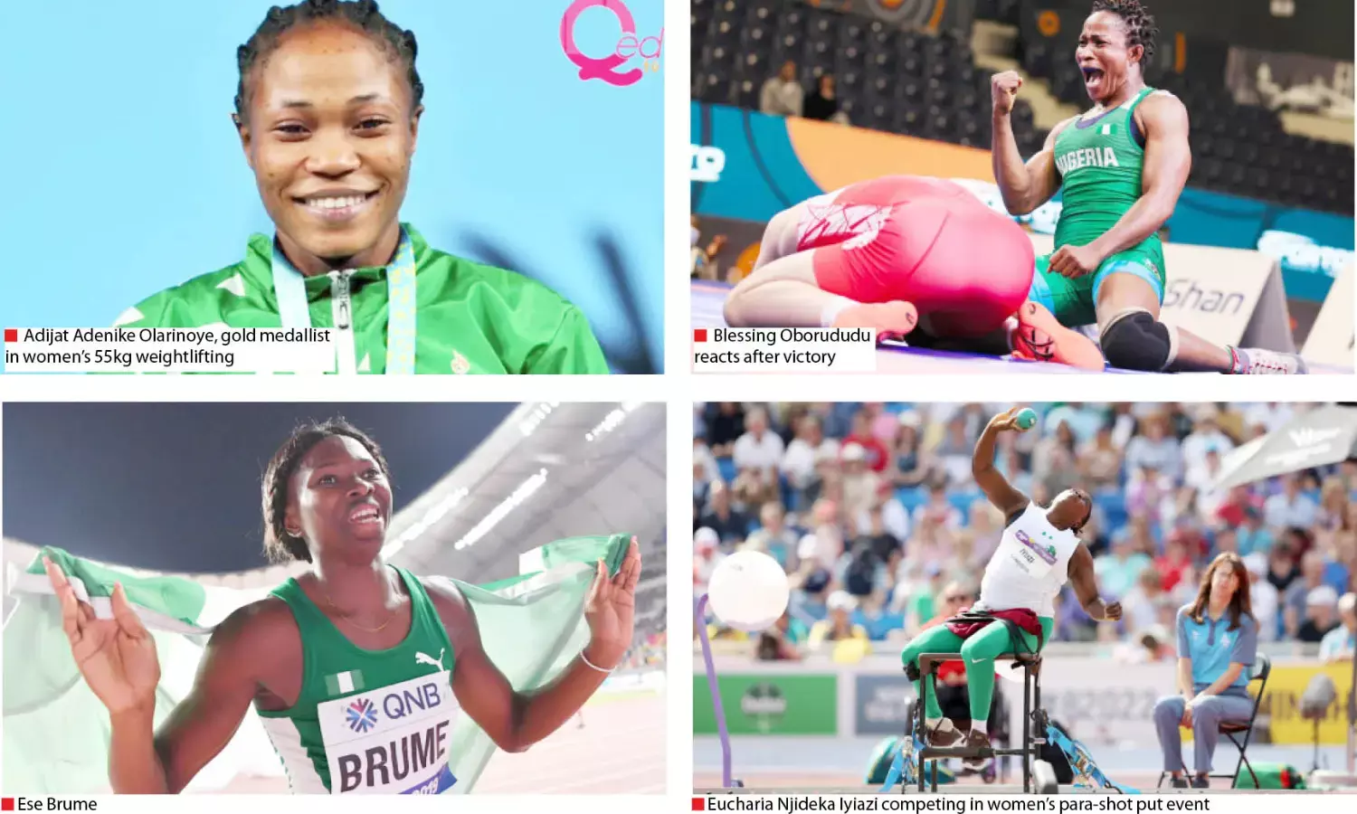 Nigerians attribute exploits in sports to resilience, exposure