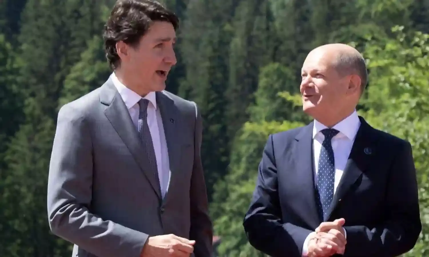 Germans Scholz, Canadian PM to sign hydrogen deal