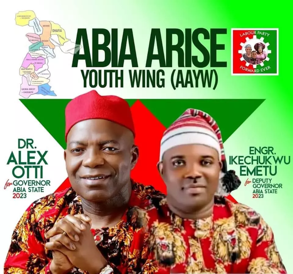 2023 Election: Otti unveils 38-yr-oĺd as running mate