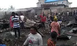 Gov Ayade grieves over Marian market fire outbreak