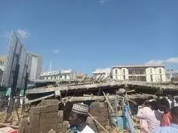 GSM collapsed building: Ganduje orders intensified rescue operation
