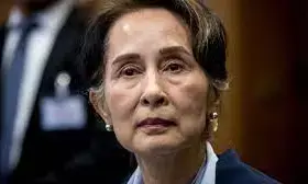 Myanmars Suu Kyi gets jail with hard labour for election fraud