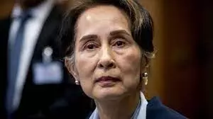 Myanmars Suu Kyi gets jail with hard labour for election fraud