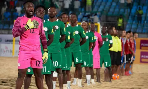 Beach Soccer AFCON: Nigeria to face hosts Mozambique in group stage