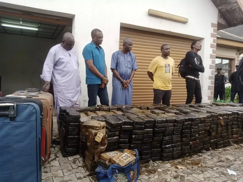 NDLEA busts Cocaine warehouse, arrests 4 Drug Barons in Lagos