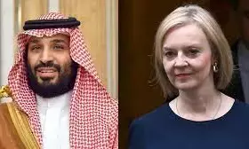 Truss thanks Saudi crown prince for help freeing Britons