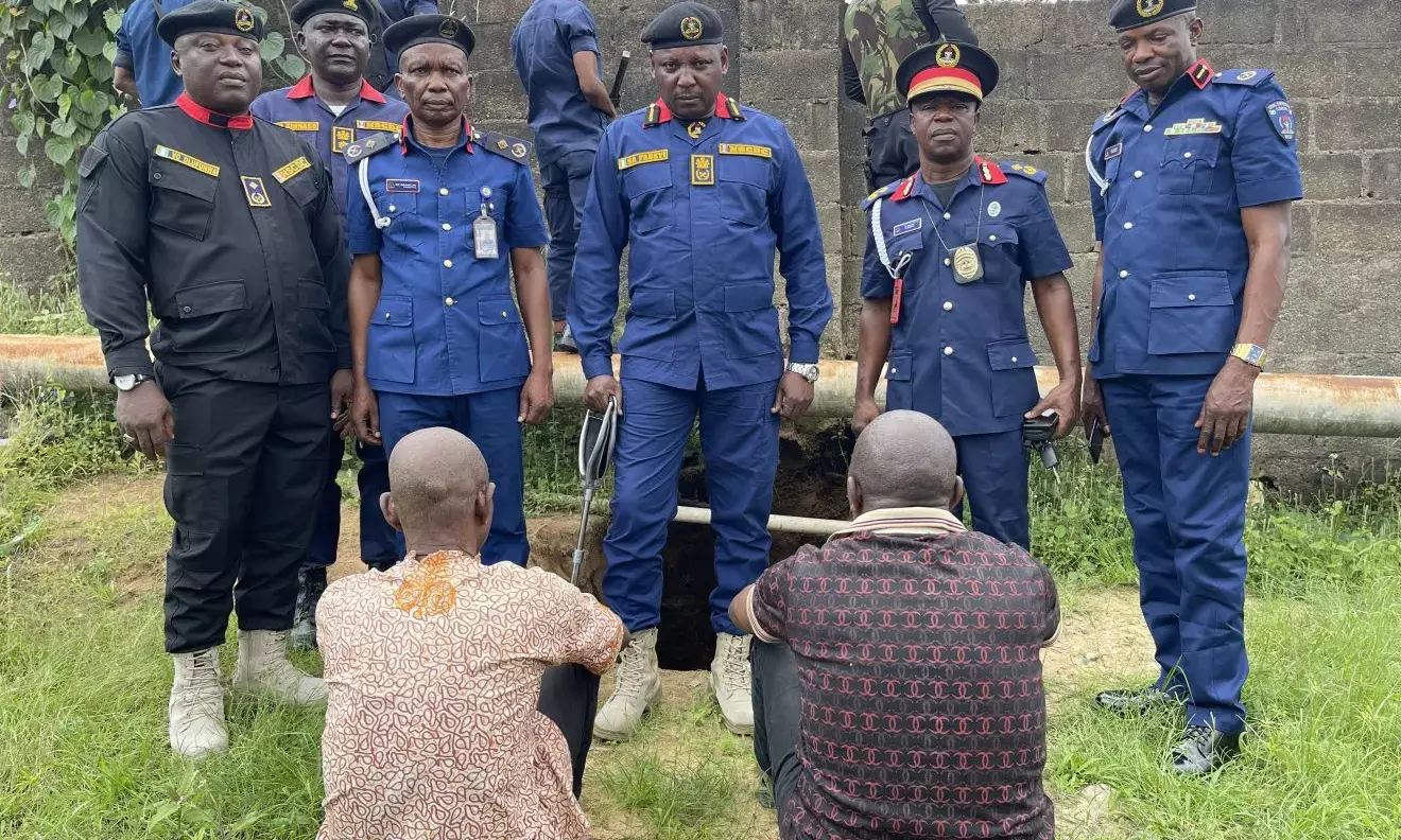 NSCDC arrest marine welder over pipeline vandalism