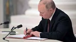 Russo-Ukraine war: Putin grants final clearance to Ukraines annexation proposal Russo-Ukraine war: Putin grants final clearance to Ukraines annexation proposal