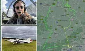 Pilot creates worlds largest portrait of Queen Elizabeth