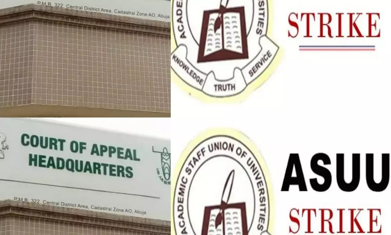 Breaking News: Appeal Court orders ASUU to end strike immediately