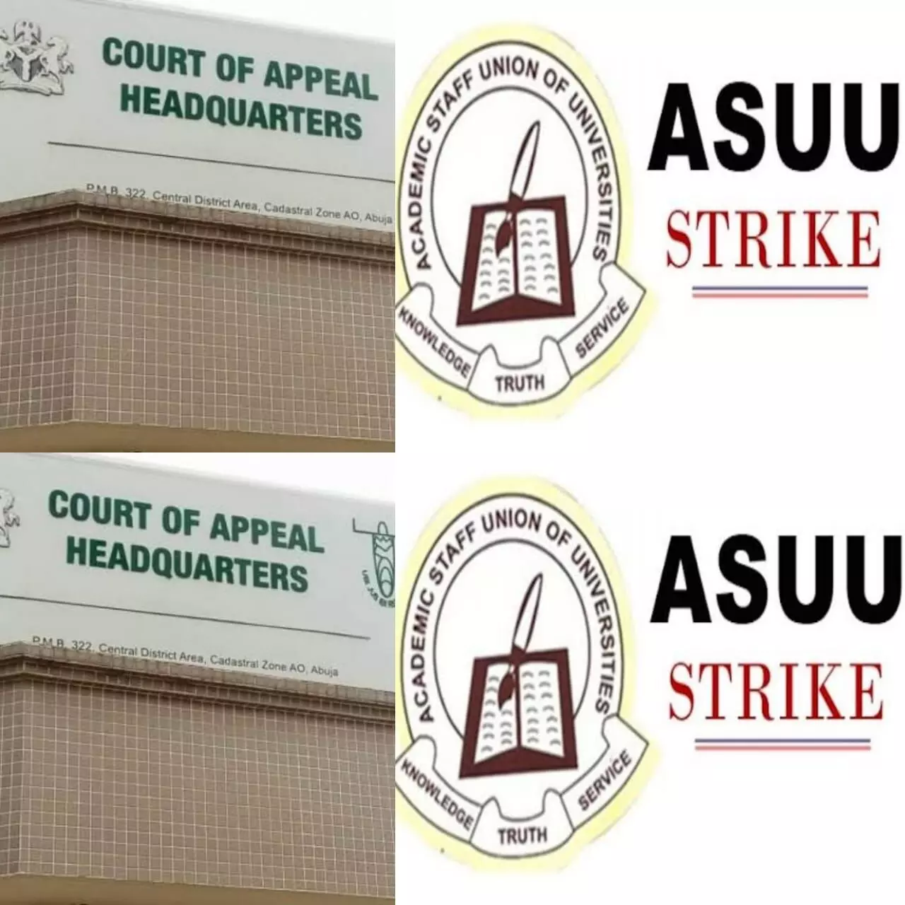 Breaking News: Appeal Court orders ASUU to end strike immediately Breaking News: Appeal Court orders ASUU to end strike immediately