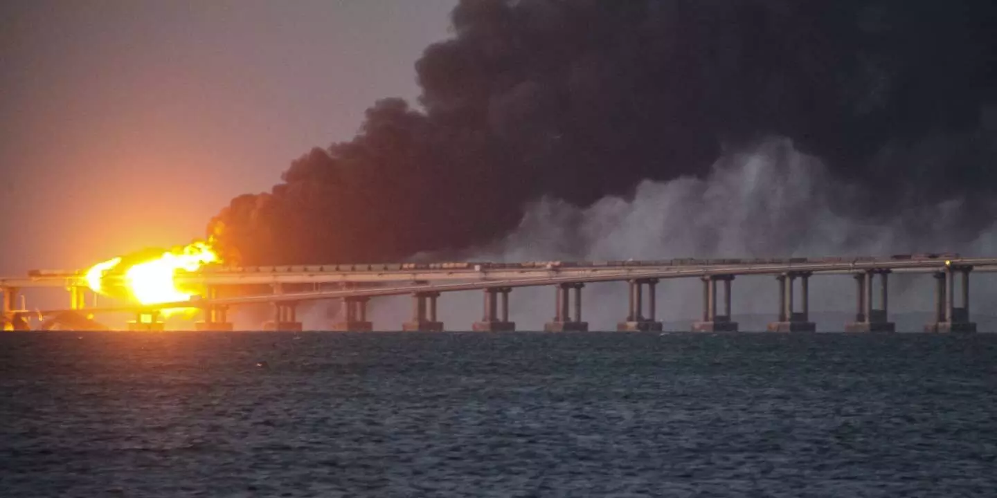 Russo-Ukraine war: Russias FSB arrests 8 for Crimea bridge explosion