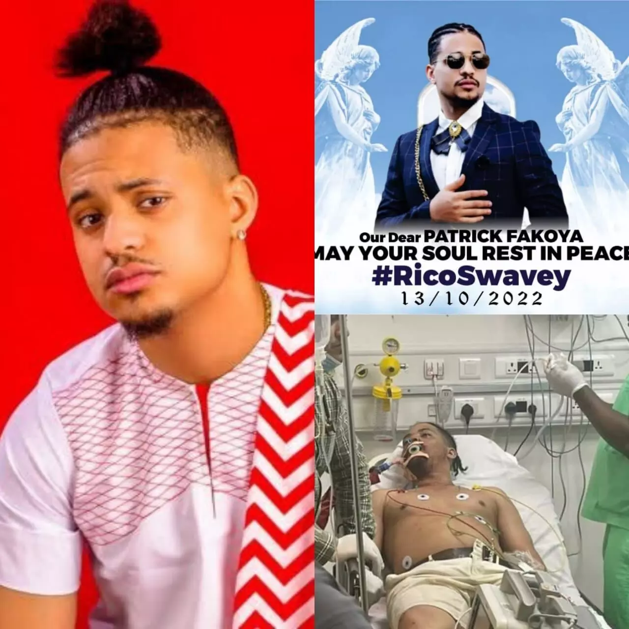 Former Big Brother Naija housemate Rico Swavey dies at age 29 Former Big Brother Naija housemate Rico Swavey dies at age 29